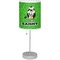 Cow Golfer Drum Lampshade with base included