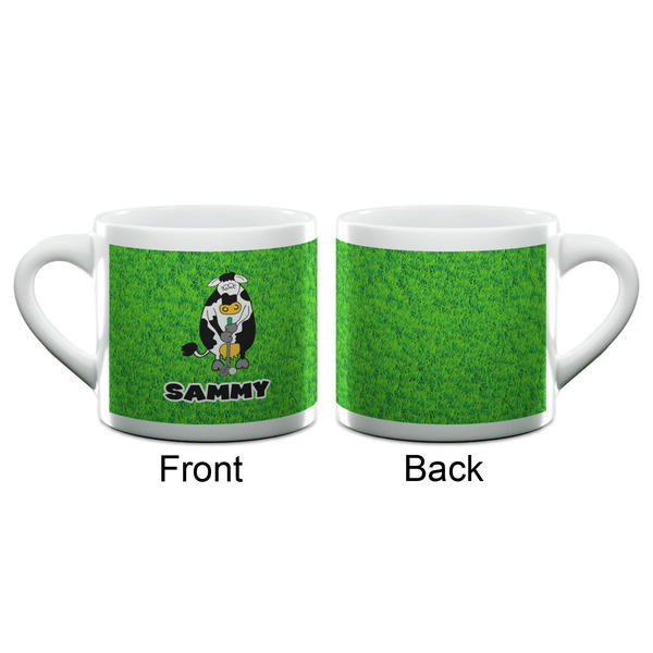 Cow Golfer Espresso Cup - 6oz (Double Shot) (APPROVAL)