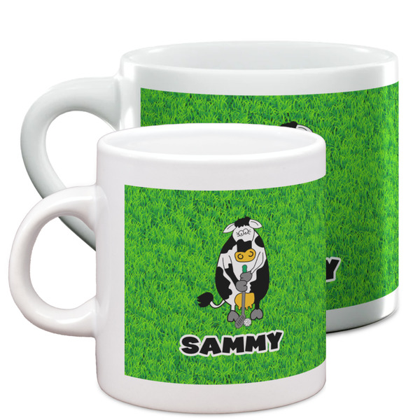 Cow Golfer Espresso Mugs - Main Parent