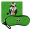 Cow Golfer Eyeglass Case & Cloth (Personalized)