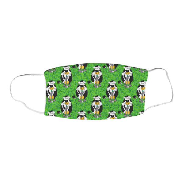 Cow Golfer Fabric Face Mask