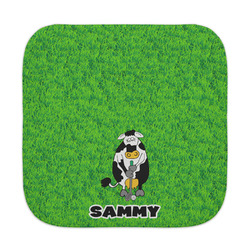 Cow Golfer Face Towel (Personalized)
