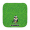 Cow Golfer Face Cloth-Rounded Corners