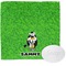 Cow Golfer Washcloth (Personalized)