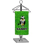 Cow Golfer Finger Tip Towel - Full Print (Personalized)