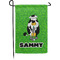 Cow Golfer Small Garden Flag - Single Sided w/ Name or Text