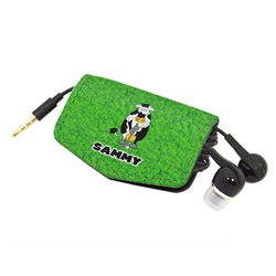 Cow Golfer Genuine Leather Cord Wrap (Personalized)