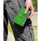 Cow Golfer Genuine Leather Womens Wallet - In Context