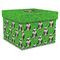 Cow Golfer Gift Boxes with Lid - Canvas Wrapped - XX-Large - Front/Main