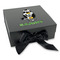 Cow Golfer Gift Boxes with Magnetic Lid - Black - Front (angle)