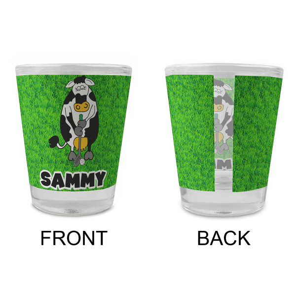 Cow Golfer Glass Shot Glass - Standard - APPROVAL
