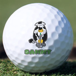 Cow Golfer Golf Balls (Personalized)