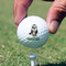 Cow Golfer Golf Ball - Branded - Hand