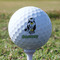 Cow Golfer Golf Ball - Branded - Tee