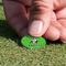 Cow Golfer Golf Ball Marker - Hand