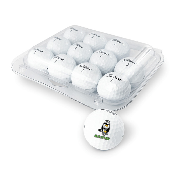 Cow Golfer Golf Balls - Titleist - Set of 12 - PACKAGING