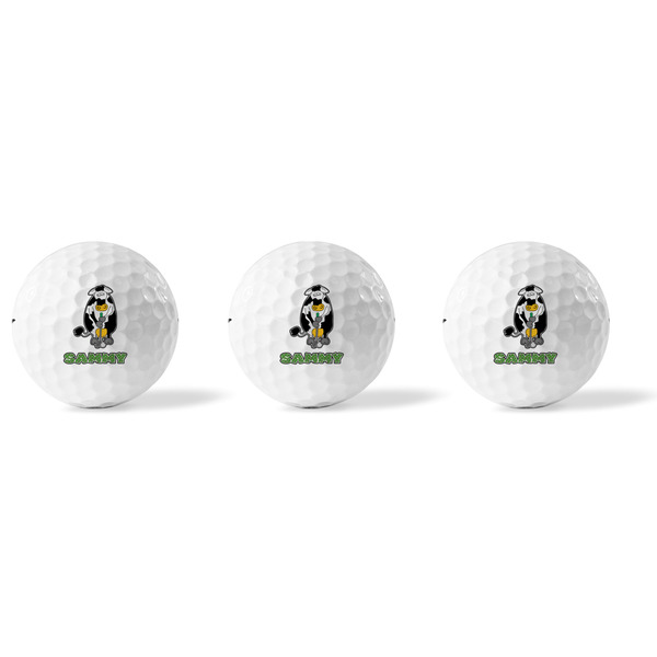 Cow Golfer Golf Balls - Titleist - Set of 3 - APPROVAL