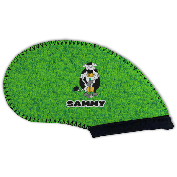Cow Golfer Golf Club Covers - BACK