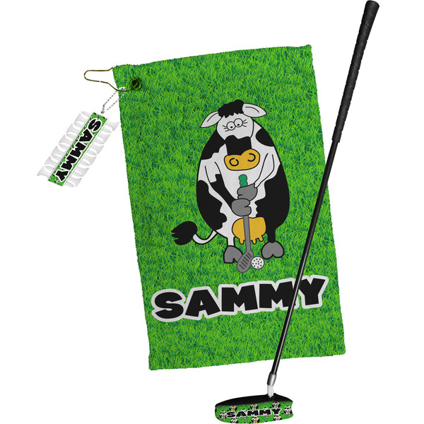 Cow Golfer Golf Gift Kit (Full Print)