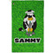 Cow Golfer Golf Towel (Personalized) - APPROVAL (Small Full Print)