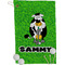 Cow Golfer Golf Towel (Personalized)