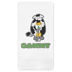 Cow Golfer Guest Towels - Full Color (Personalized)
