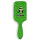 Cow Golfer Hair Brush - Front View