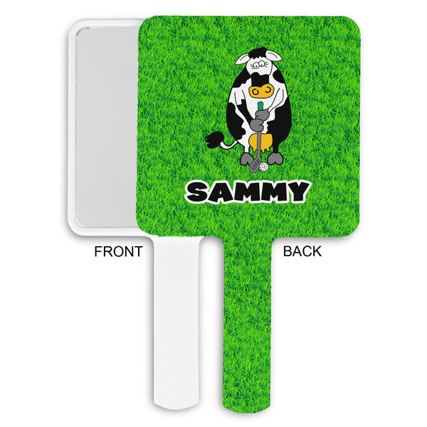 Cow Golfer Hand Mirrors - Approval