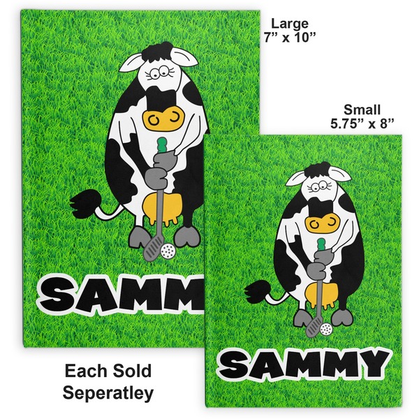 Cow Golfer Hard Cover Journal - Compare