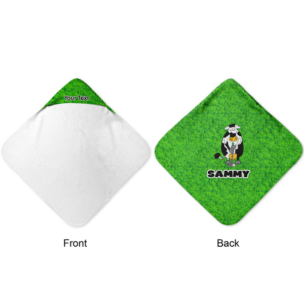 Cow Golfer Hooded Baby Towel- Approval