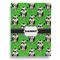 Cow Golfer House Flags - Double Sided - BACK