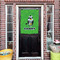 Cow Golfer House Flags - Double Sided - (Over the door) LIFESTYLE