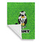 Cow Golfer House Flags - Single Sided - FRONT FOLDED