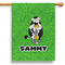 Cow Golfer House Flags - Single Sided - PARENT MAIN