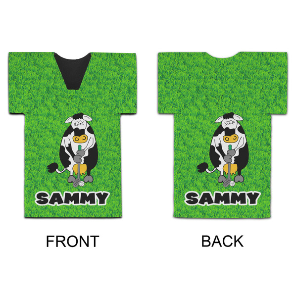 Cow Golfer Jersey Bottle Cooler - APPROVAL