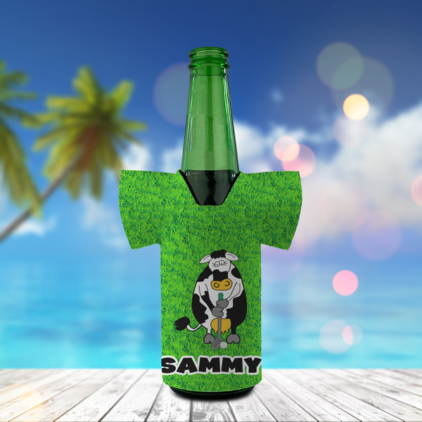 Cow Golfer Jersey Bottle Cooler - LIFESTYLE