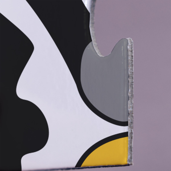 Cow Golfer Jigsaw Puzzle 30 Piece  - Close Up