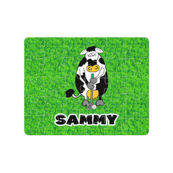Cow Golfer Jigsaw Puzzles (Personalized)