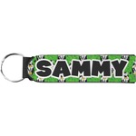 Cow Golfer Neoprene Keychain Fob (Personalized)