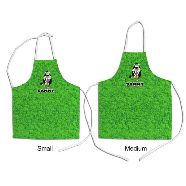 Cow Golfer Kid's Aprons - Comparison