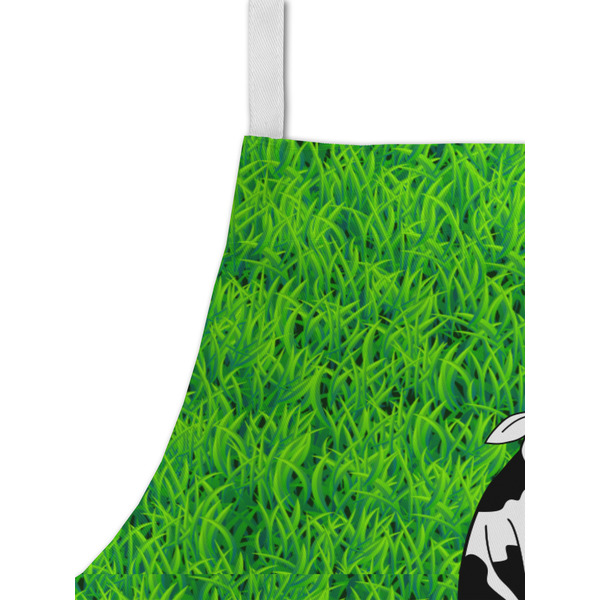 Cow Golfer Kid's Aprons - Detail