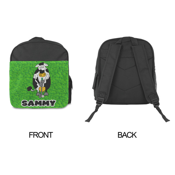 Cow Golfer Kid's Backpack - Approval