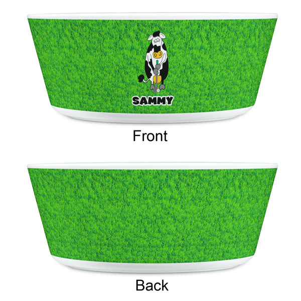 Cow Golfer Kids Bowls - APPROVAL