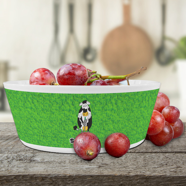 Cow Golfer Kids Bowls - LIFESTYLE