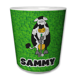 Cow Golfer Plastic Tumbler 6oz (Personalized)