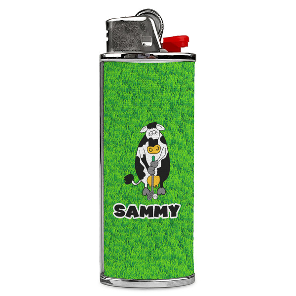 Custom Cow Golfer Case for BIC Lighters (Personalized)