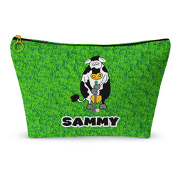 Cow Golfer Makeup Bag (Personalized)