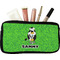 Cow Golfer Makeup / Cosmetic Bag - Small (Personalized)