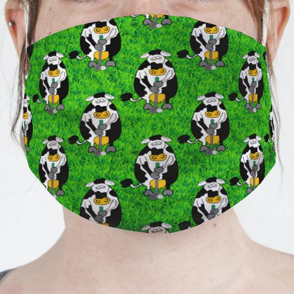 Custom Cow Golfer Face Mask Cover