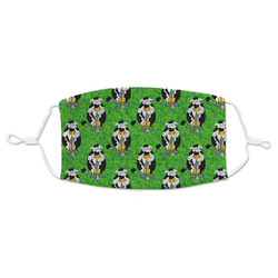 Cow Golfer Adult Cloth Face Mask